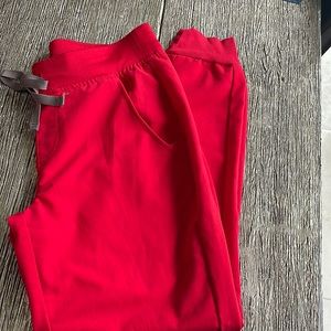 Figs red scrub pants ❤️